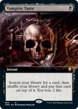 Vampiric Tutor - Extended Art