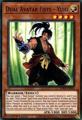 Dual Avatar Fists - Yuhi - PHRA-EN014 - Super Rare - 1st Edition