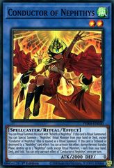 Conductor of Nephthys - PHRA-EN030 - Super Rare - 1st Edition