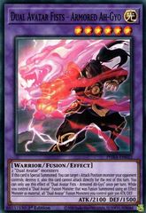 Dual Avatar Fists - Armored Ah-Gyo - PHRA-EN032 - Super Rare - 1st Edition