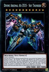 Divine Arsenal AA-ZEUS - Sky Thunder - PHRA-EN045 - Secret Rare - 1st Edition