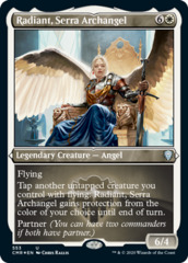 Radiant, Serra Archangel - Foil Etched