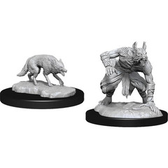 Dungeons & Dragons Nolzur`s Marvelous Unpainted Miniatures: W14 Jackalwere & Jackal