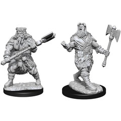 D&D Nolzur's Marvelous Miniatures: W14 Male Human Barbarian