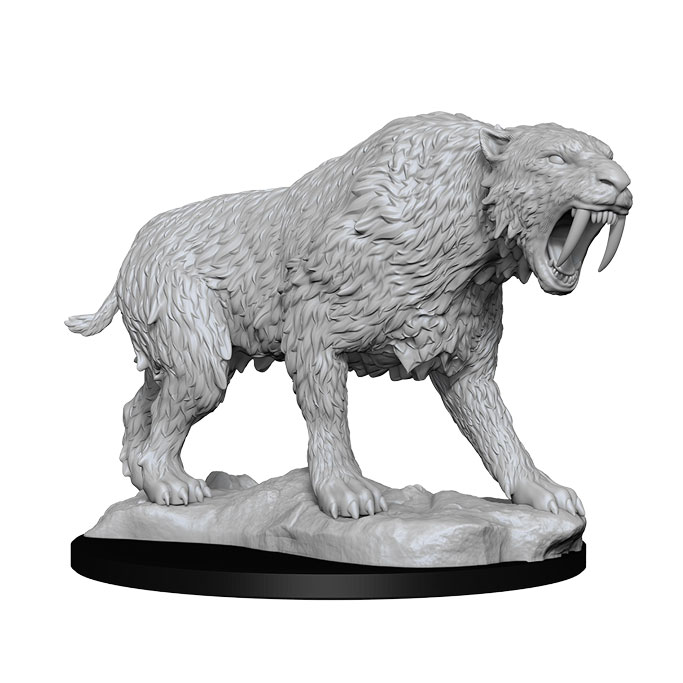 WizKids Deepcuts: Saber-Toothed Tiger W14