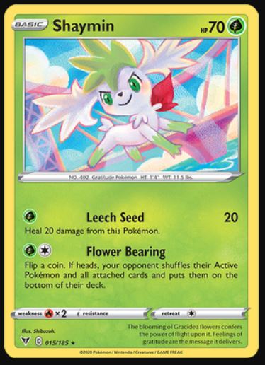 Shaymin - 015/185 - Holo Rare