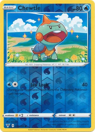 Chewtle - 038/185 - Common - Reverse Holo