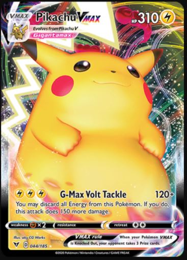 Pikachu VMAX - 044/185 - Ultra Rare