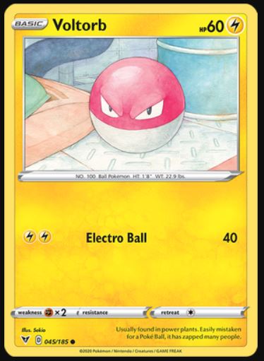 Voltorb - 045/185 - Common