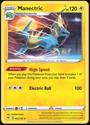 Manectric - 052/185 - Rare