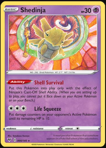 Shedinja - 066/185 - Rare