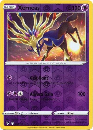 Xerneas - 078/185 - Holo Rare - Reverse Holo