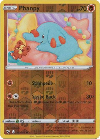 Phanpy - 086/185 - Common - Reverse Holo