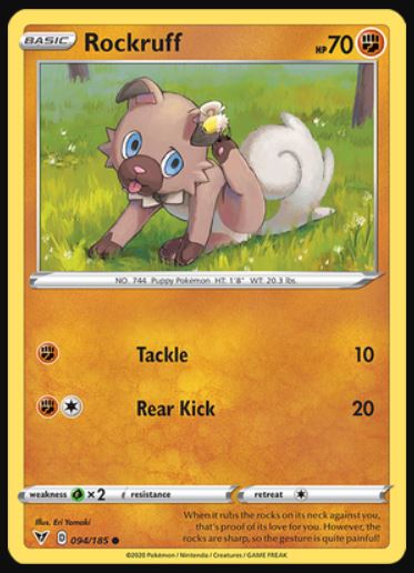 Rockruff - 094/185 - Common