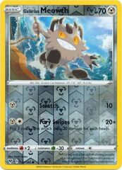 Galarian Meowth - 112/185 - Common - Reverse Holo