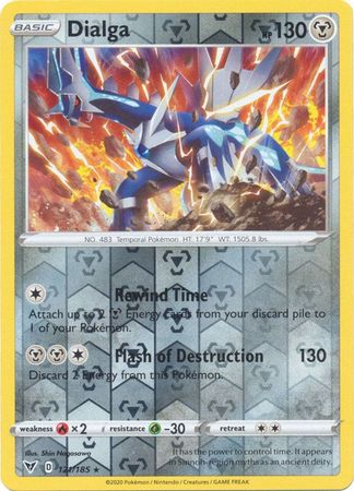 Dialga - 121/185 - Holo Rare - Reverse Holo