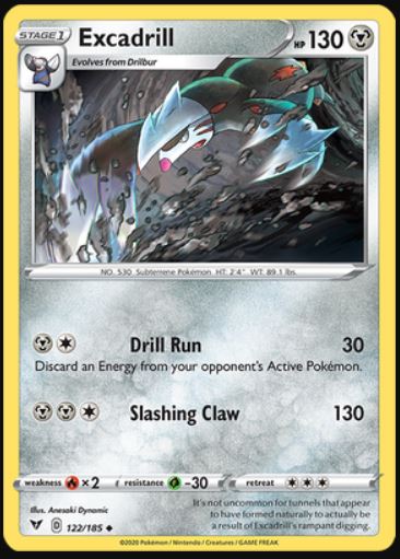 Excadrill - 122/185 - Uncommon