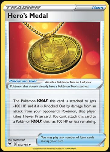 Heros Medal - 152/185 - Uncommon