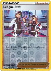 League Staff - 153/185 - Uncommon - Reverse Holo
