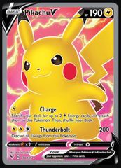 Pikachu V - 170/185 - Full Art Ultra Rare