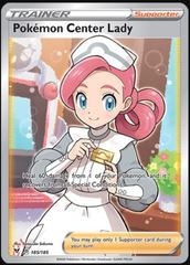 Pokemon Center Lady - 185/185 - Full Art Ultra Rare