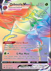 Orbeetle VMAX - 186/185 - Secret Rare