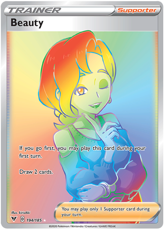 Beauty - 194/185 - Secret Rare