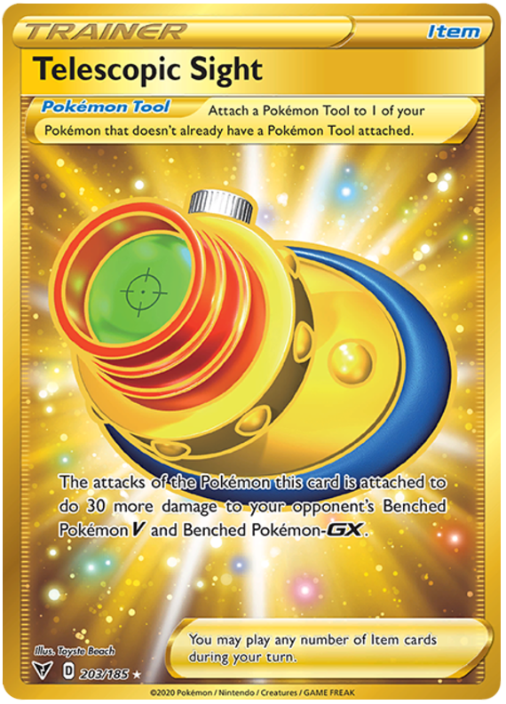 Telescopic Sight - 203/185 - Secret Rare