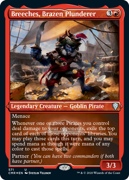 Breeches, Brazen Plunderer (571) - ETCHED FOIL