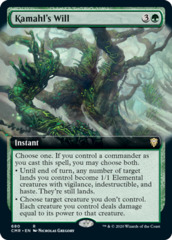 Kamahl's Will - Extended Art