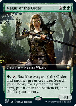 Magus of the Order - Foil - Extended Art Magus of the Order - Foil - Extended Art