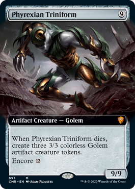 Phyrexian Triniform - Extended Art