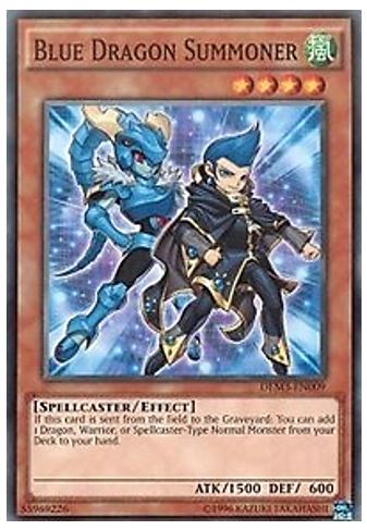 Blue Dragon Summoner - DEM3-EN009 - Common