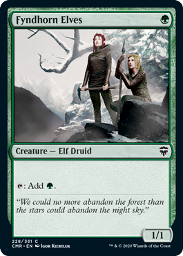 Fyndhorn Elves - Foil