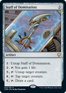 Staff of Domination - Foil