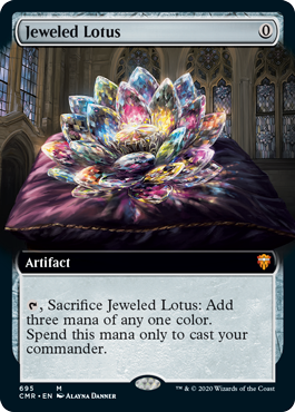 Jeweled Lotus - Foil - Extended Art