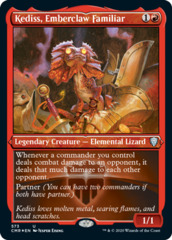 Kediss, Emberclaw Familiar - Foil Etched