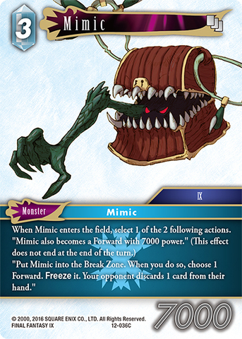 Mimic - 12-036C