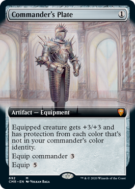 Commanders Plate - Extended Art