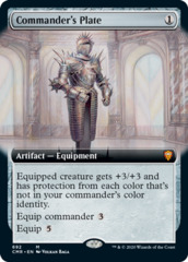 Commander's Plate (Extended Art)