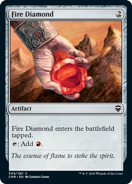 Fire Diamond - Foil