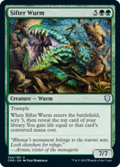 Sifter Wurm - Foil