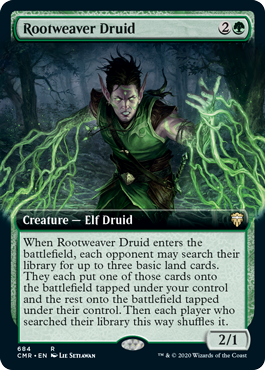 Rootweaver Druid - Foil - Extended Art