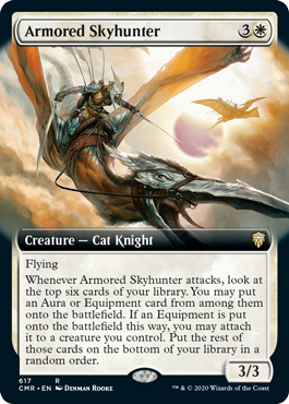 Armored Skyhunter - Foil - Extended Art