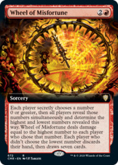 Wheel of Misfortune - Foil - Extended Art