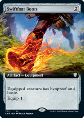 Swiftfoot Boots (Extended Art) - Foil