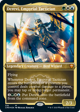 Derevi, Empyrial Tactician - Foil Etched