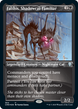 Falthis, Shadowcat Familiar - Foil Etched