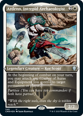 Ardenn, Intrepid Archaeologist - Foil Etched