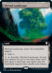 Myriad Landscape - Foil - Extended Art